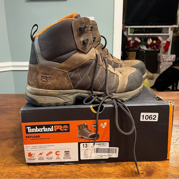 Timberland Pro Payload 6” Composite Safety Toe size men’s 13 - Picture 1 of 15